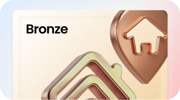 Thin card banner